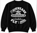 Fly denim KickHeadz sweater
