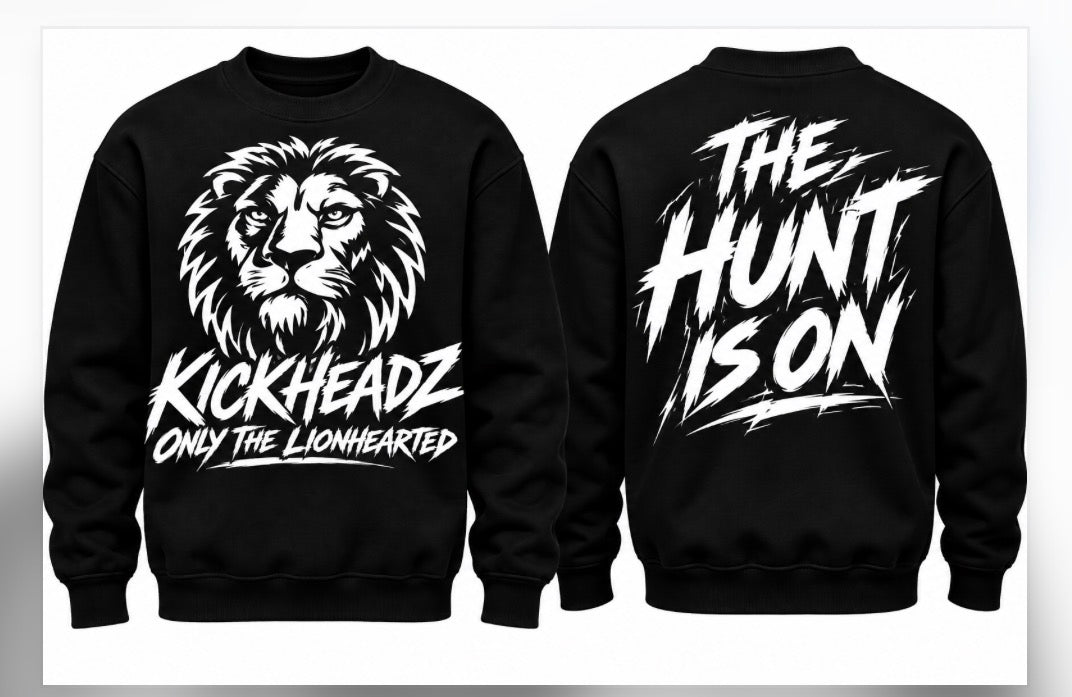 KickHeadz Lionhearted sweatshirt