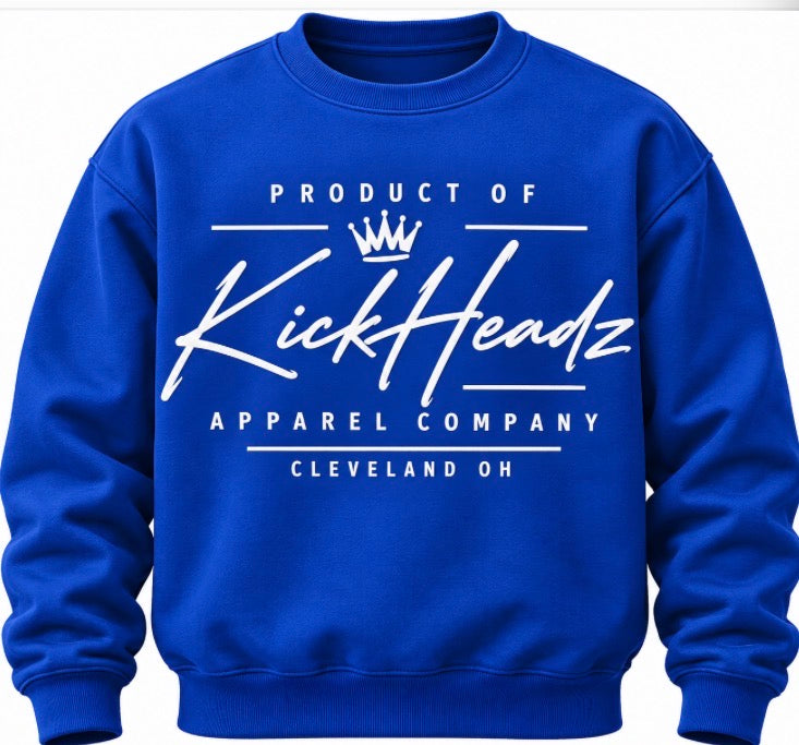 Product of Kickheadz apparel company sweatshirt