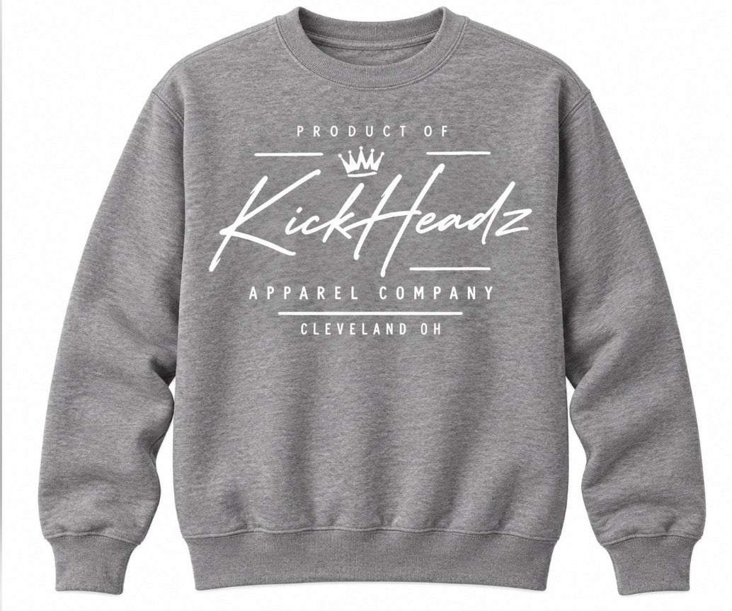 Product of Kickheadz apparel company sweatshirt